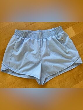 CALIA by Carrie Underwood Light Blue Athletic Shorts with Ribbed Waistband